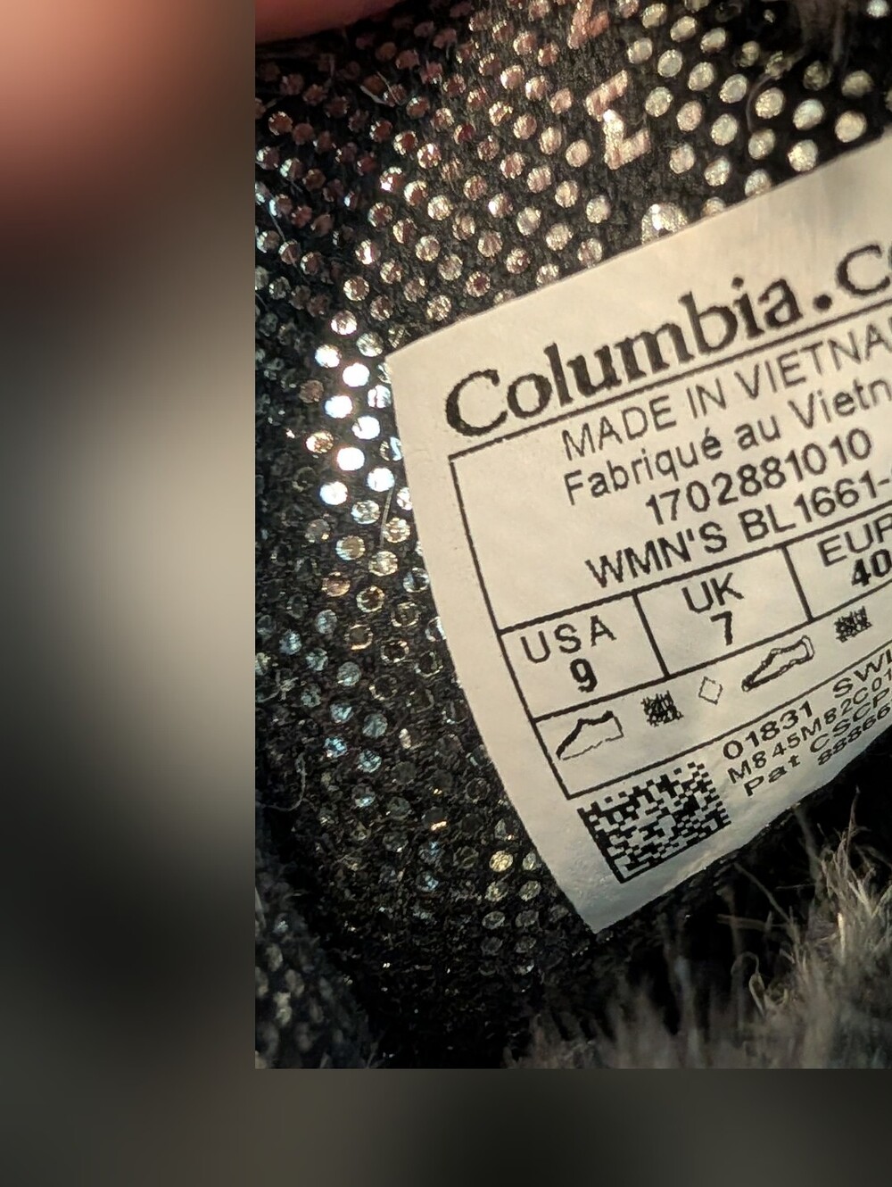 Columbia Heavenly Omni-Heat Black with Fur Trim Winter Boot - Picture 8 of 9